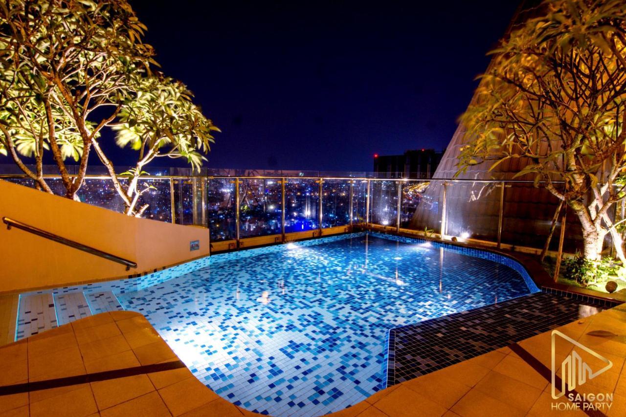 Icon 56 - Free Rooftop Pool Gym 6 Near Ben Thanh Market Ho Chi Minh-staden Exteriör bild
